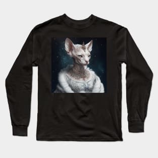 Divine Sphynx Alien Hybrid Long Sleeve T-Shirt